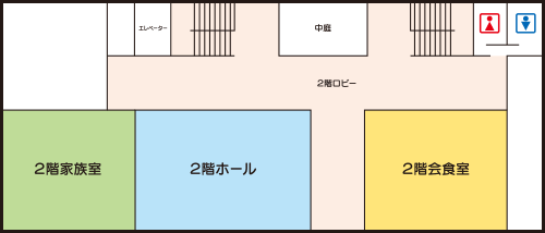 さいたまセレモニーホール深谷 館内図2F